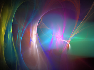 Naklejka premium Abstract fractal background