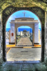 Fototapeta premium Cementerio Maria Magdalena de Pazzi, San Juan Antiguo, Puerto Rico