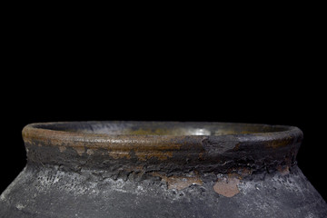 Fototapeta premium Fragment of ancient pottery