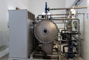 Obraz premium Drinking water ozonation unit