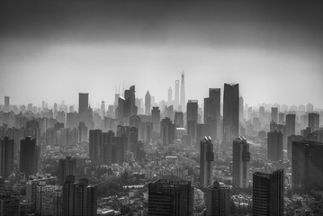 Fototapeta na wymiar Shanghai cityscape
