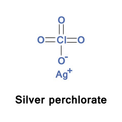 Silver perchlorate is the chemical compound with the formula AgClO4. It forms a monohydrate and is a useful source of the Ag ion