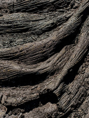 Lava lands around Mauna Kea, the Island of Hawaii	