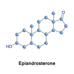 Epiandrosterone is a steroid hormone with weak androgenic activity. It is a metabolite of testosterone and DHT