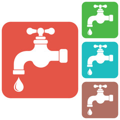 Water tap icon