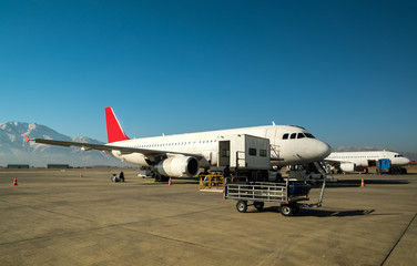 Fototapeta na wymiar aircraft cargo