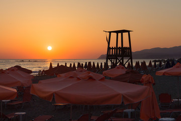 Sunrise Sea Rescue Tower