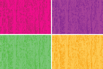 Fototapeta premium Colorful grunge urban textures. Vector abstract background