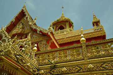 Buddhistische Tempel in der Provinz Buri Ram , Thailand