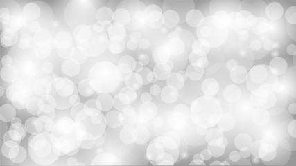 vector white bokeh background illustration.