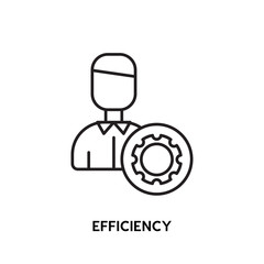 Efficiency Vector Icon