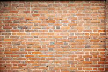 Fototapeta premium Old brick painted wall.