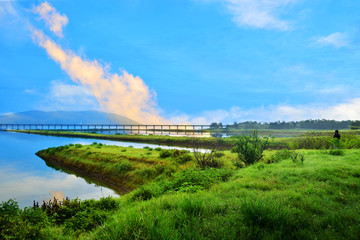 Fototapeta premium Beautiful natural at landscape