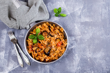 Pasta with vegetables