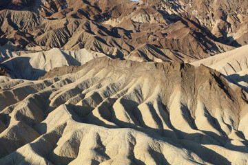 Zabriskie Point in Death Valley National Park. USA