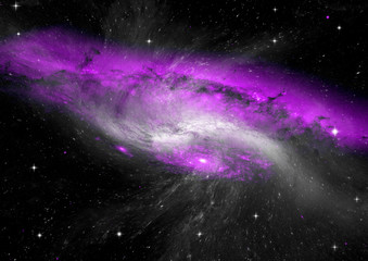 Obraz premium galaktyka w wolnej przestrzeni