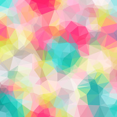 Fototapeta premium Abstract polygon geometric background.