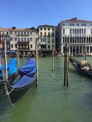 Fototapeta na wymiar Canal Grande - Mediterranean Sea (Venice, Italy)