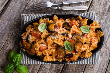 Pasta with vegetables