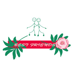 Happy Friendship day vector design. I. Usable as greeting cards, posters, clothing, t-shirt for your friends.