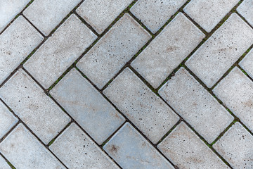 Old paving stones, background.