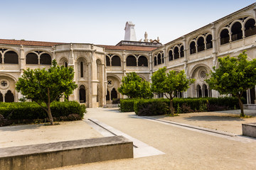 Fototapeta na wymiar Alcobaca monastery, Alcobaca, Portugal