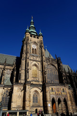 Cathédrale Saint-Guy (Katedrála Sv. Víta) à Prague, République Tchèque