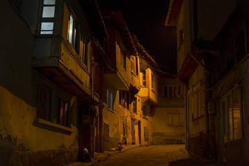 Old Street From Odunpazari, Eskisehir, Turkey