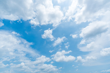 Obraz na płótnie Canvas clear blue sky background,clouds with background.