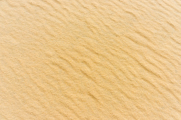 Top view of a sand sea bottom