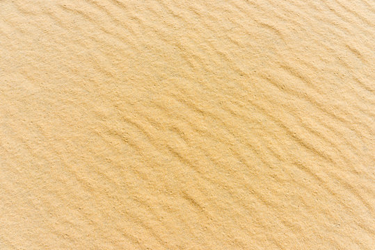 Top view of a sand sea bottom