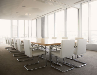 Modern kitchen and dining room. Nice apartment, interior, comfortable domestic kitchen