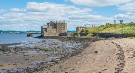 Blackness Castle, near the omonimous village in the council area of Falkirk, Scotland.