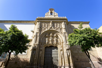 Fototapeta na wymiar Outside the mosque of Cordoba, Andalusia, Spain.
