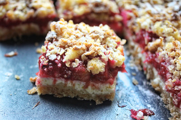 rbubarb cheesecake pie