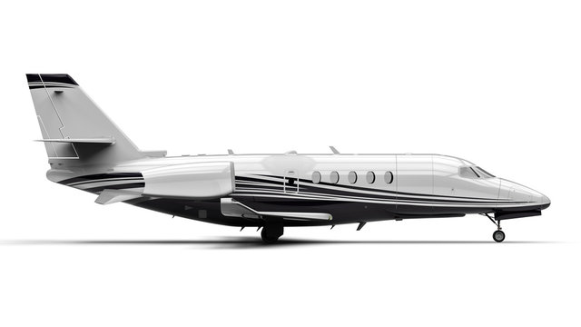 Private jet / 3D render image representing an private jet 