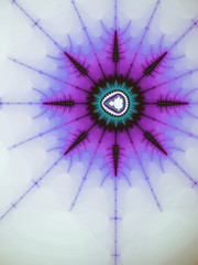 Abstract fractal mandelbrot formula, digital artwork for creative graphic design