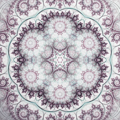 Dark nature themed fractal swirls, digital artwork for creative