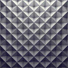 Polygonal concrete wall as background. 3D rendering