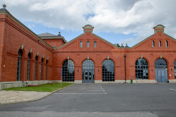 Fototapeta premium Warsaw historic water supply instalation projected by Lindley 