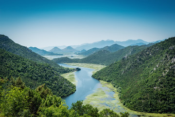 Valley of Crnojevići River, Montenegro