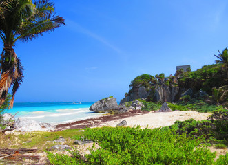 Plage Tulum - Ruines