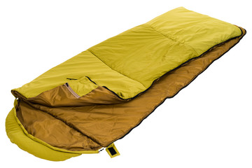 Sleeping Bag isolated on a white background