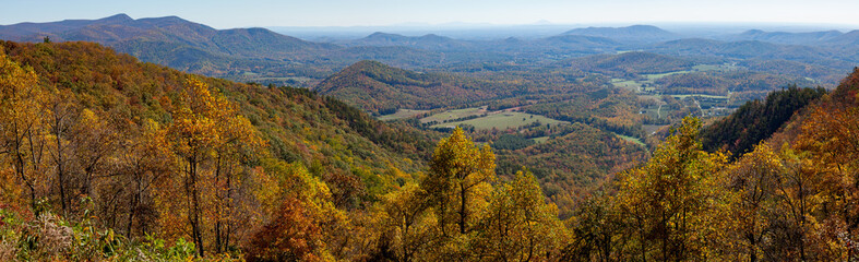 Fototapeta premium Smoky Mountain Panoramic