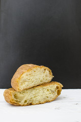 Buttery croissants