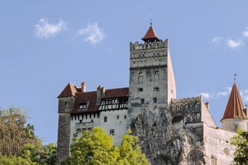 Fototapeta na wymiar Bran Castle - Count Dracula's Castle, Romania