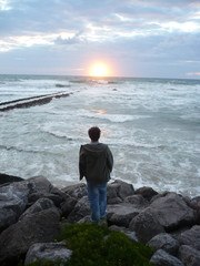 Face à la mer