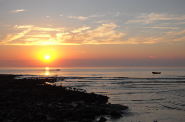 Abendstimmung am Strand bei Callantsoog.