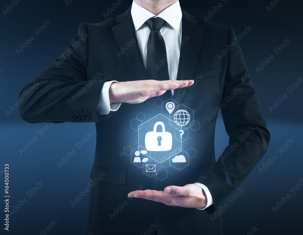 Poster secure concept