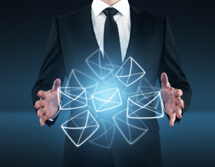 Email marketing concept